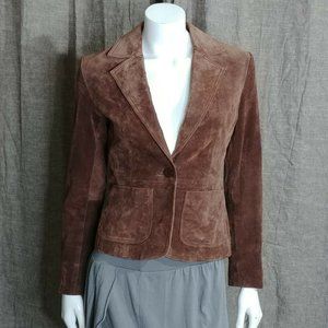 New York Company Women's 100% Suede Leather Jacket